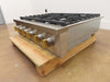 Monogram Statement Series ZGU366NT2SS 36" Slide-In Professional Gas Rangetop Pic