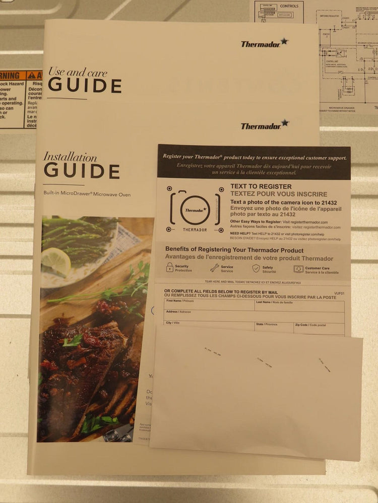 Thermador Masterpiece Professional Series MD30BS 30" Built-In Smart Microwave