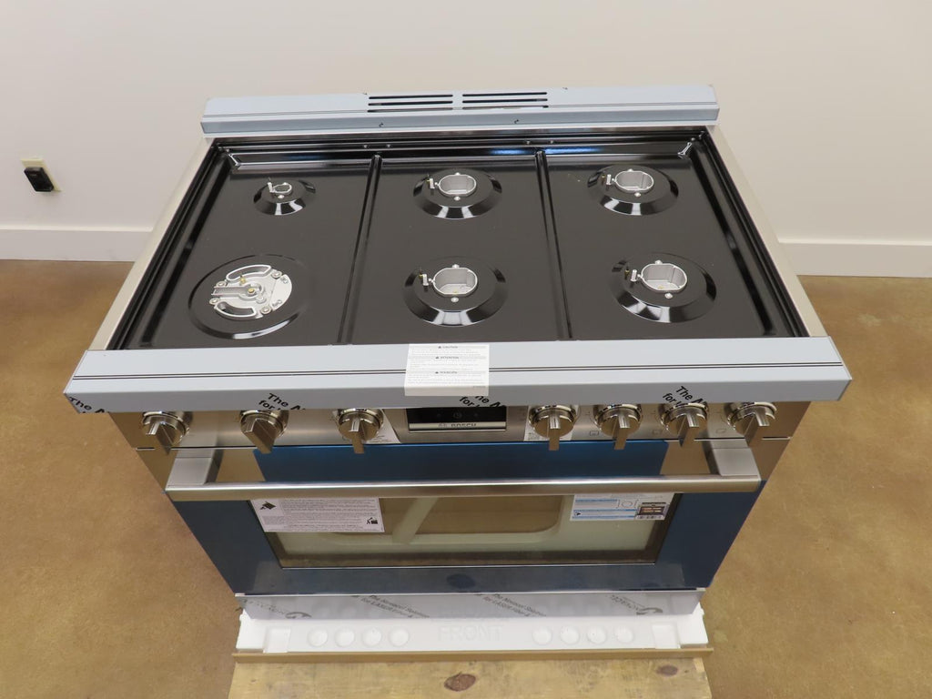 Bosch 800 Series HGS8655UC 36" Stainless  Gas Range with 6 Sealed Burners Images
