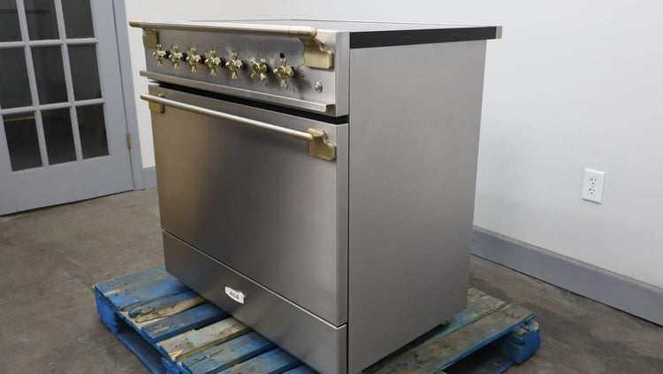 AGA Elise Series Classic 36" Freestanding Induction Range 5Elements AEL361INABSS