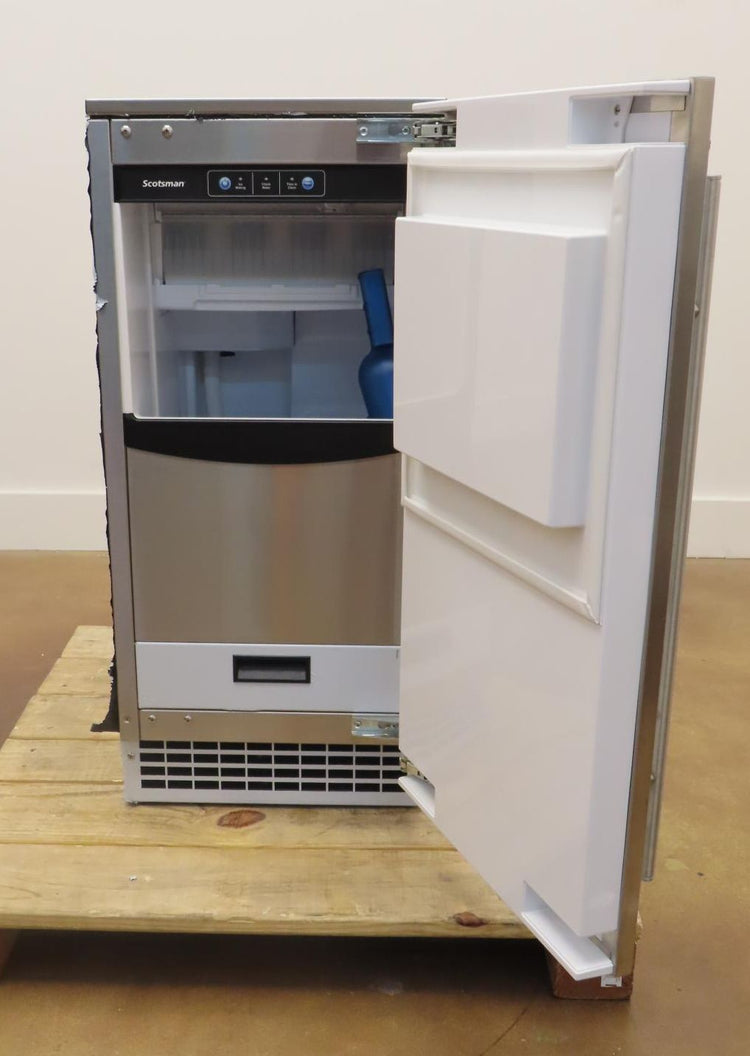 Scotsman Brilliance Series SCCP50MB1SU 15" Undercounter Gourmet Ice Machine S.S