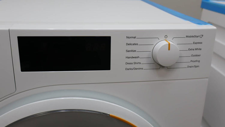 Miele Classic 24" White Front Load Washer and Dryer Set WXD160WCS / TXD160WP