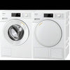 Miele 24" White Front Load Washer and Dryer Classic Set WXD160WCS / TXD160WP