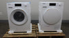 Miele 24" White Front Load Washer and Dryer Classic Set WXD160WCS / TXD160WP