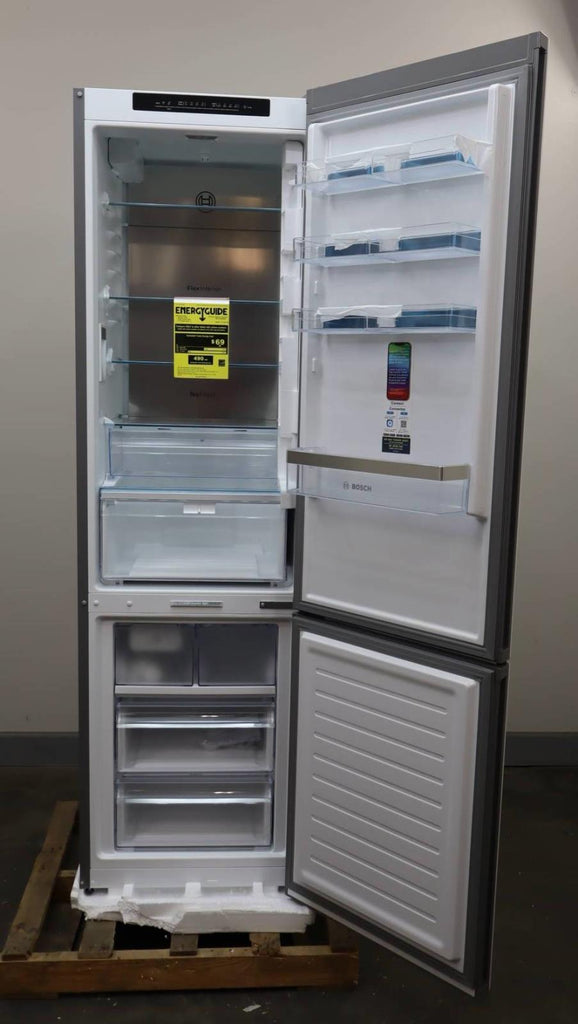Bosch 24" Freestanding Bottom Freezer Smart 800 Series Refrigerator B24CB80ESW