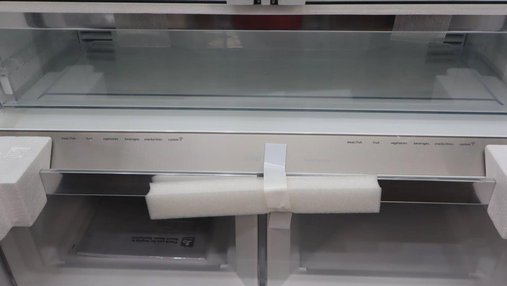 Bosch 800 Series 36" Smart French Door Bottom Mount Refrigerator B36CT81ENS