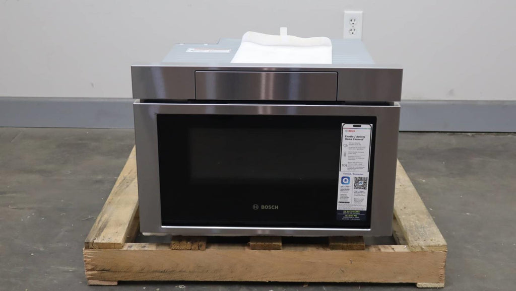 Bosch 800 Series 24" 1.2 Cu.Ft. Cap 950 Watt Smart Microwave Drawer HMD8454UC