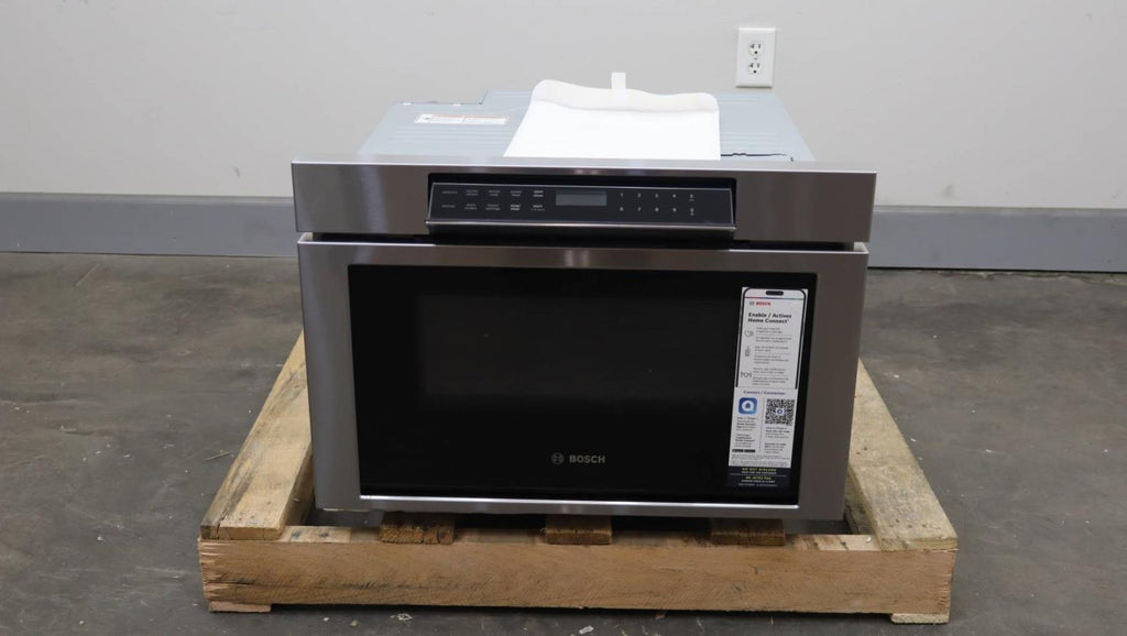 Bosch 800 Series 24" 1.2 Cu.Ft. Cap 950 Watt Smart Microwave Drawer HMD8454UC