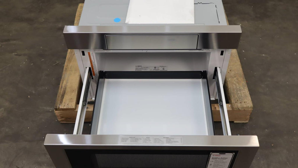 Bosch 800 Series 24" 1.2 Cu.Ft. Cap 950 Watt Smart Microwave Drawer HMD8454UC