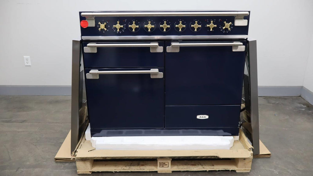 AGA Elise 48" Freestanding Induction Range Triple Oven Indigo/Nic AEL481ININD