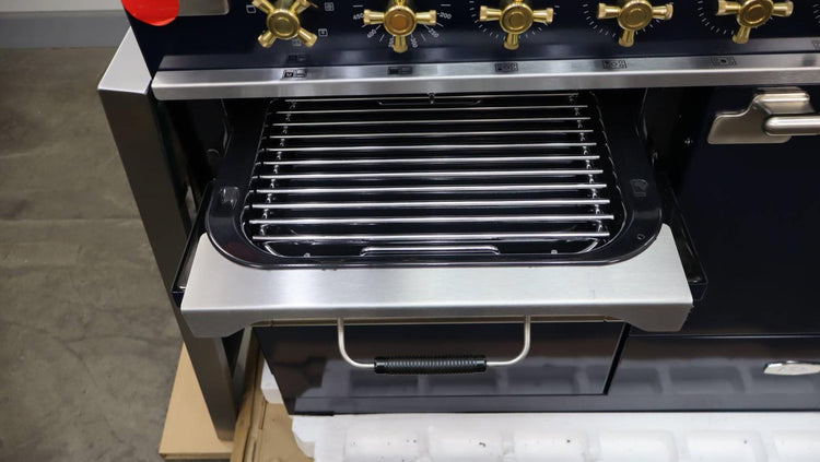 AGA Elise 48" Freestanding Induction Range Triple Oven Indigo/Nic AEL481ININD