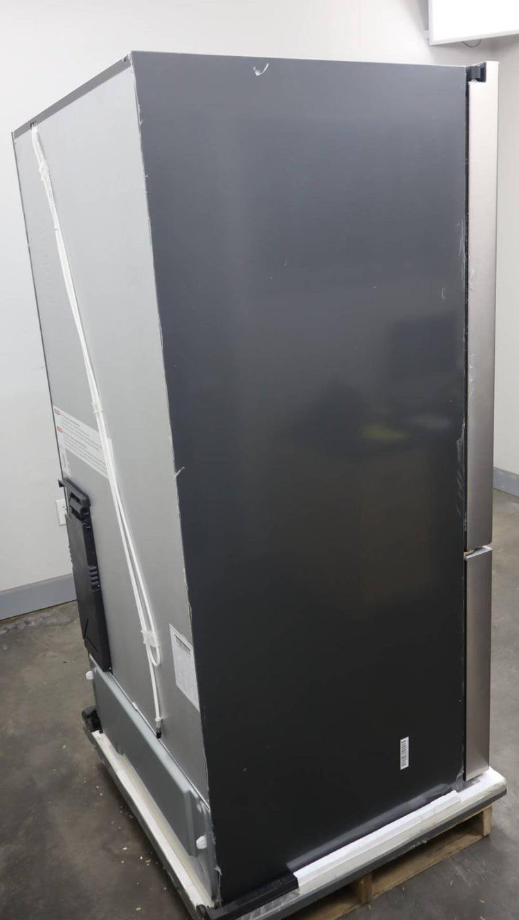 Bosch 100 Series 36" Freestanding French Door SS Smart Refrigerator B36FD10ENS