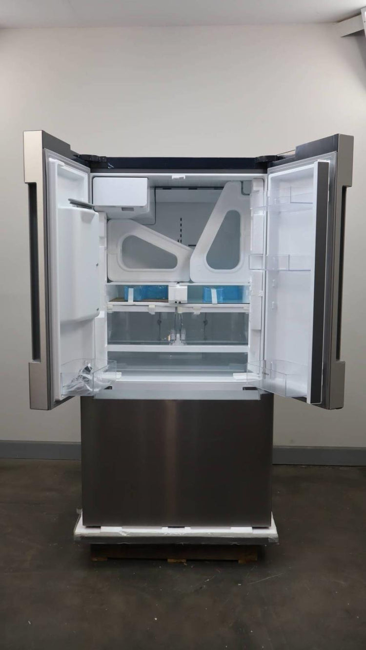 Bosch 100 Series 36" Freestanding French Door Smart Refrigerator B36FD10ENS Pics