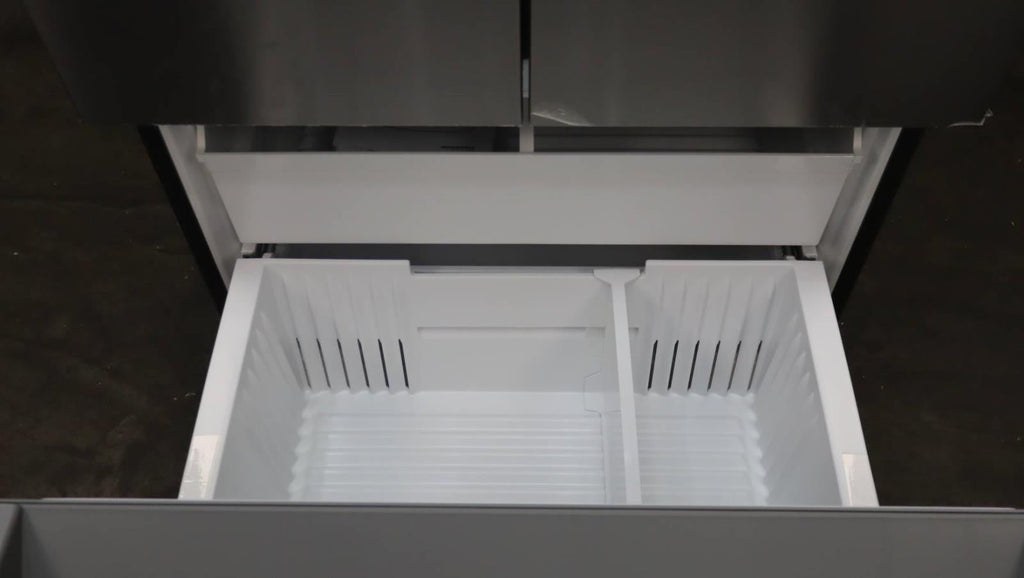 Bosch 100 Series 36" Freestanding French Door Smart Refrigerator B36FD10ENS Pics