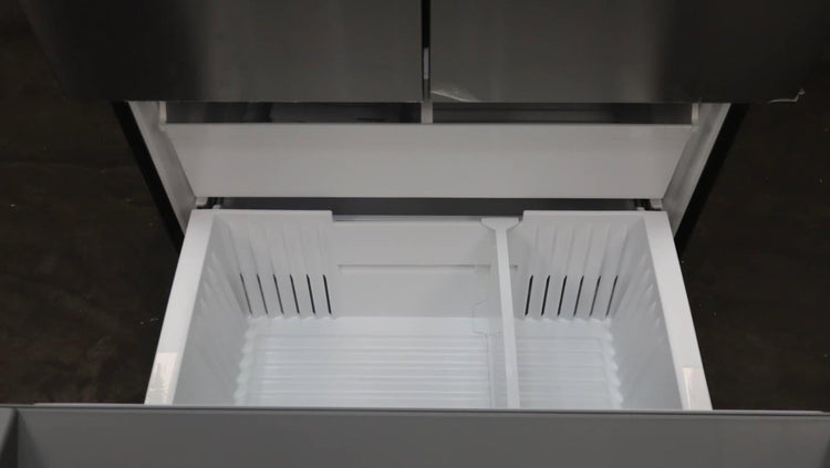Bosch 100 Series 36" Freestanding French Door Smart Refrigerator B36FD10ENS Pics