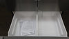 Bosch 100 Series 36" Freestanding French Door Smart Refrigerator B36FD10ENS Pics
