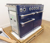 AGA Mercury AMC48DFBBY 48" Freestanding Dual Fuel Blueberry - Midnight Sky Range