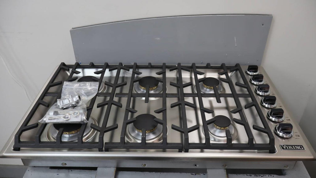 Viking Professional 5 Series 36" S. Steel 6 Burners Gas Cooktop VGSU53616BSS