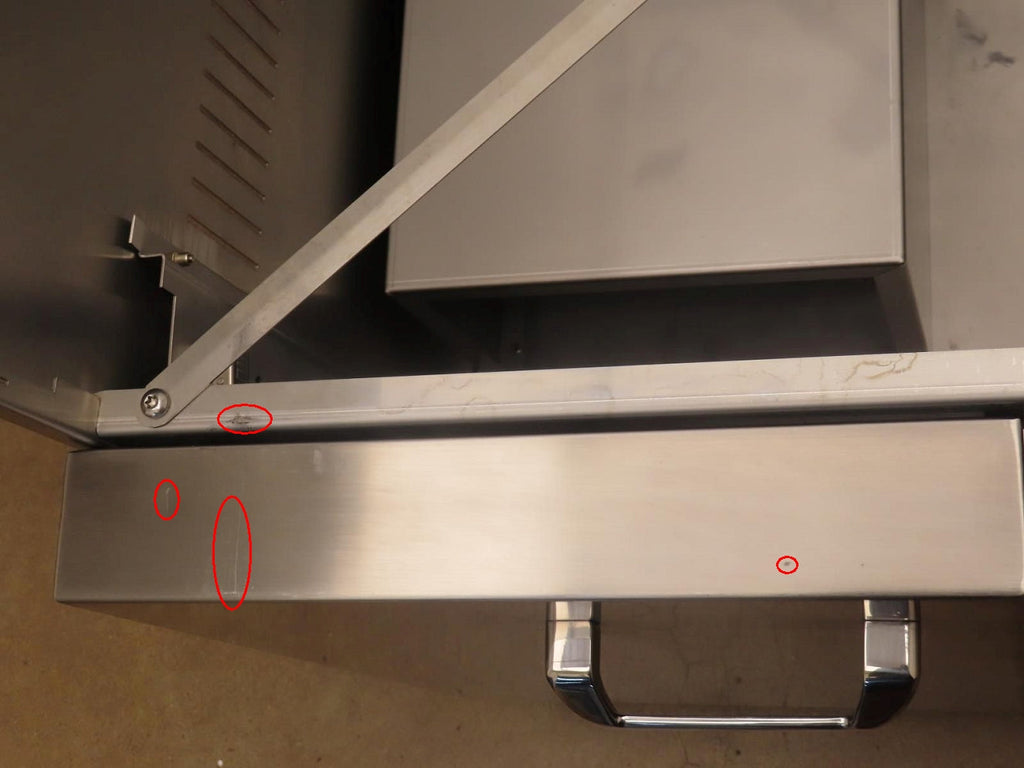 Cart with Front Storage Access Doors for a Lynx L30TRFLP Grill