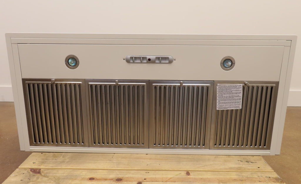 AGA AMCHD44IVY 44" Ivory 600 CFM Blower Mount Range Hood with 600 CFM Blower