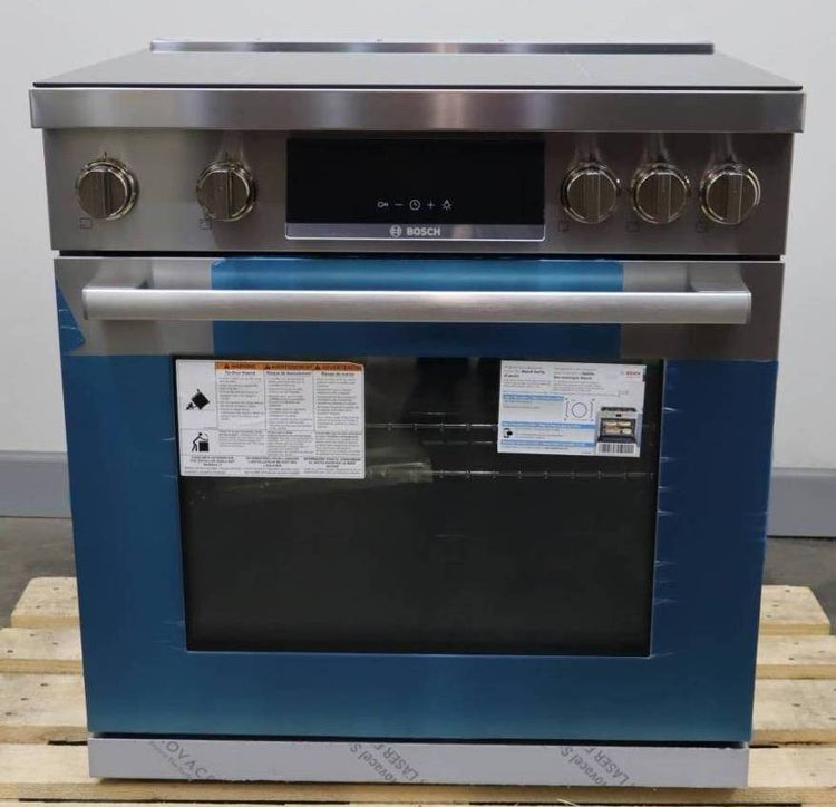 Bosch 30" Stainless Freestanding 800 Series Induction Electric Range HIS8055U