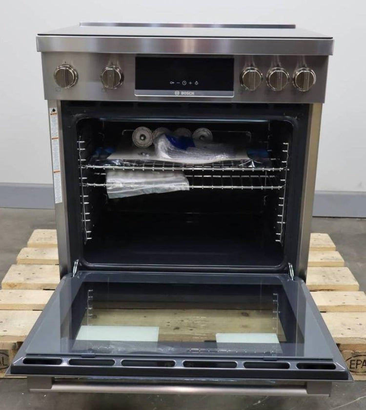 Bosch 30" Stainless Freestanding 800 Series Induction Electric Range HIS8055U