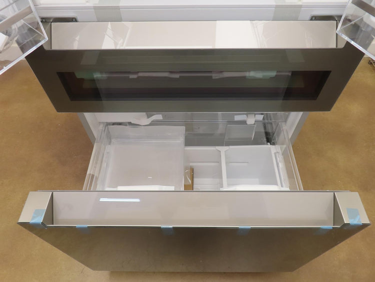 Bosch 800 Series B36CL81ENG 36" Freestanding French Door Smart Refrigerator Pics