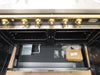 La Cornue CornuFe 110 C1NF 43" Matte Black Freestanding Dual Fuel Range 5 Burner
