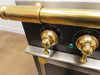 La Cornue CornuFe 110 C1NF 43" Matte Black Freestanding Dual Fuel Range 5 Burner