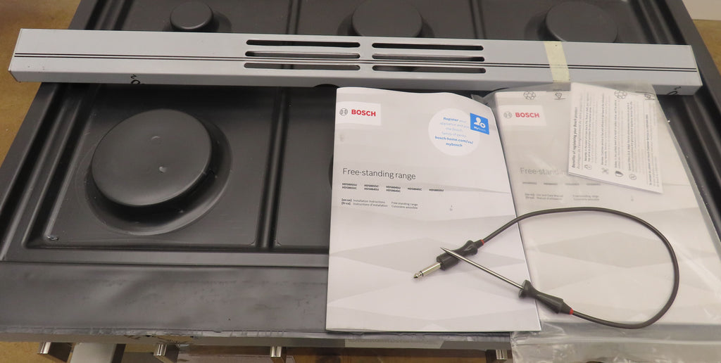 Bosch 800 Series HDS8655U 36" 6 Burner Dual Fuel Convection Range