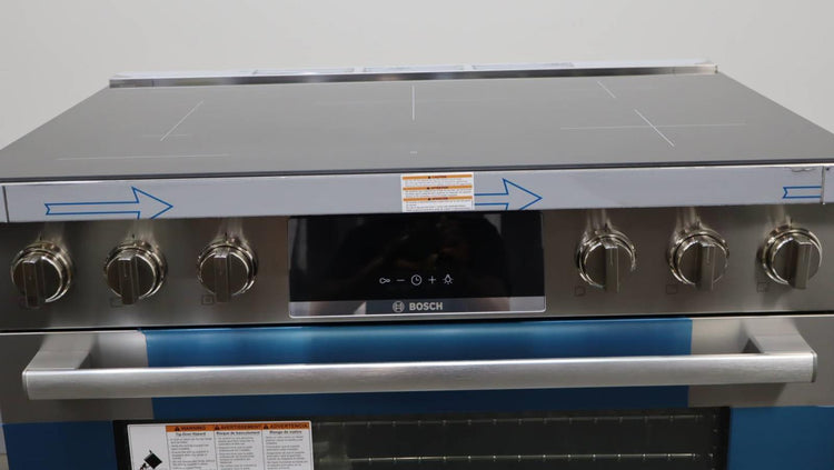 Bosch 36" Slide-In 3.7 cu.ft 5 Elements 800 Series Induction Range HIS8655U