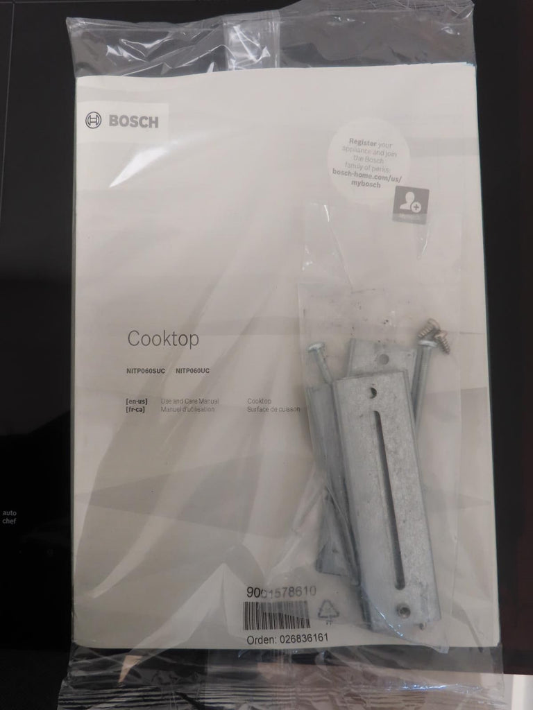 Bosch Benchmark Series NITP060UC 30" Induction Smart Cooktop with 4 Elements