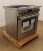 Bosch 800 Series HDS8055U 30" Freestanding Dual Fuel Range Stainless Steel Pics