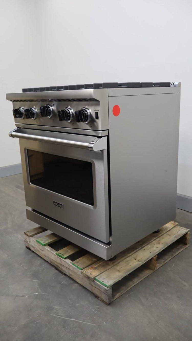 Viking 5 Series 30" Liquid Propane 2024 Professional Gas Range VGIC53024BSSLP