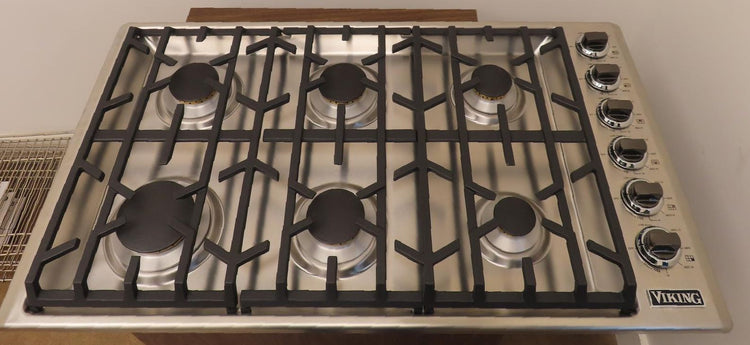 Viking 5 Series VGSU53616BSS 36" Professional 6 Burners Gas Cooktop 2024 Model