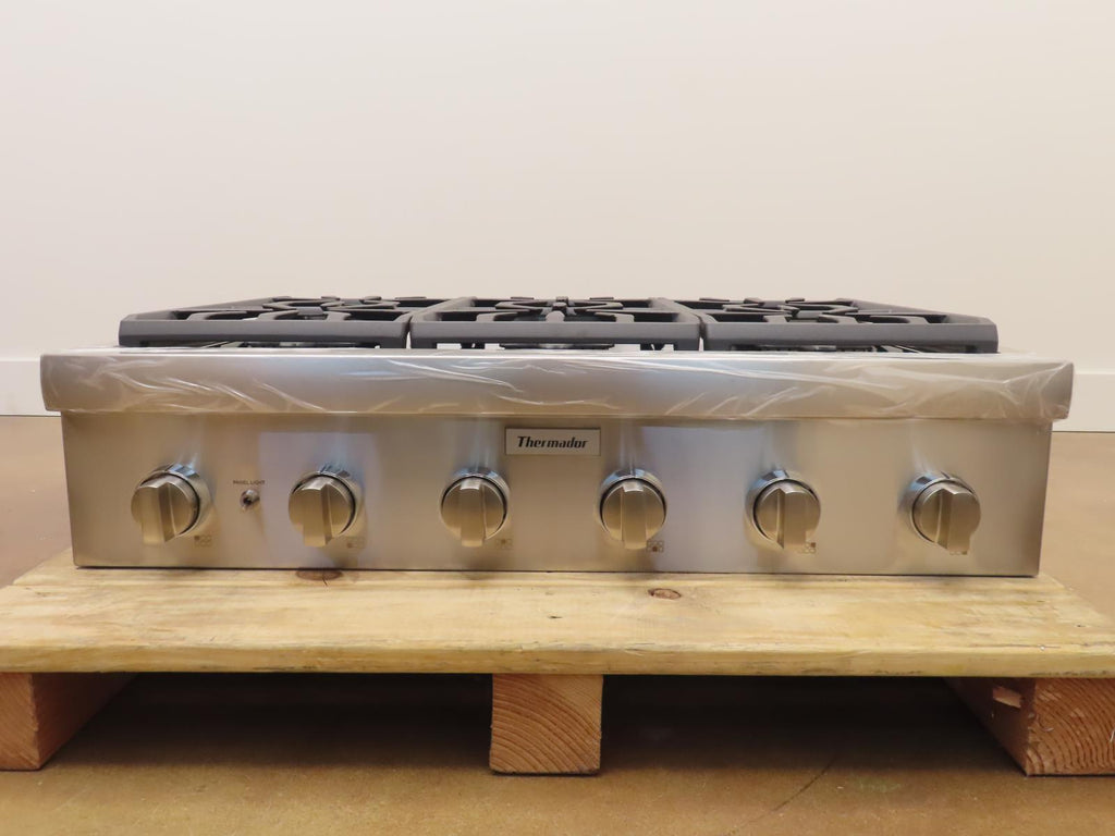Thermador Professional Series PCG366W 36" Gas Rangetop With 2 Year Warranty