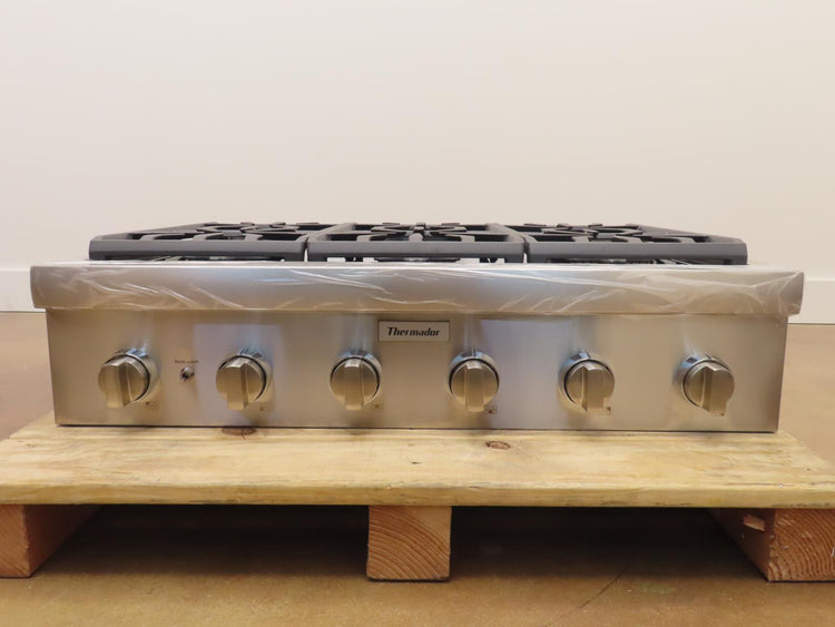 Thermador Professional Series PCG366W 36" Gas Rangetop With 2 Year Warranty