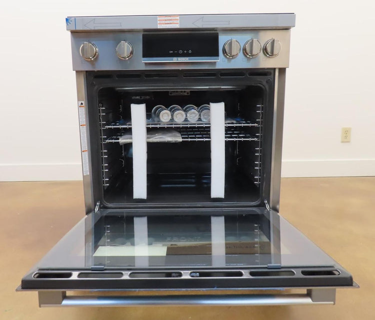 Bosch 800 Series HIS8055U 30" Slide-In Induction Range with 5Burner Elements