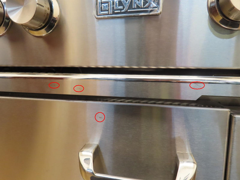 Lynx Professional Grill Series L36TRFNG 36" Freestanding Stainless Steel Grill
