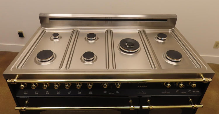 LOFRA Dolcevita RKOD48MMG700 48" Freestanding Dual Fuel Matte Black Range