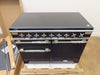 AGA Elise AEL481ININD 48" Freestanding Induction Indigo Range Triple Oven