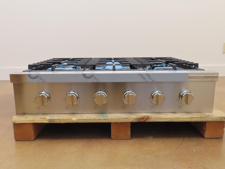 Bosch 800 Series RGM8658UC 36" 6 Sealed Burners Slide-In Gas Rangetop Pictures