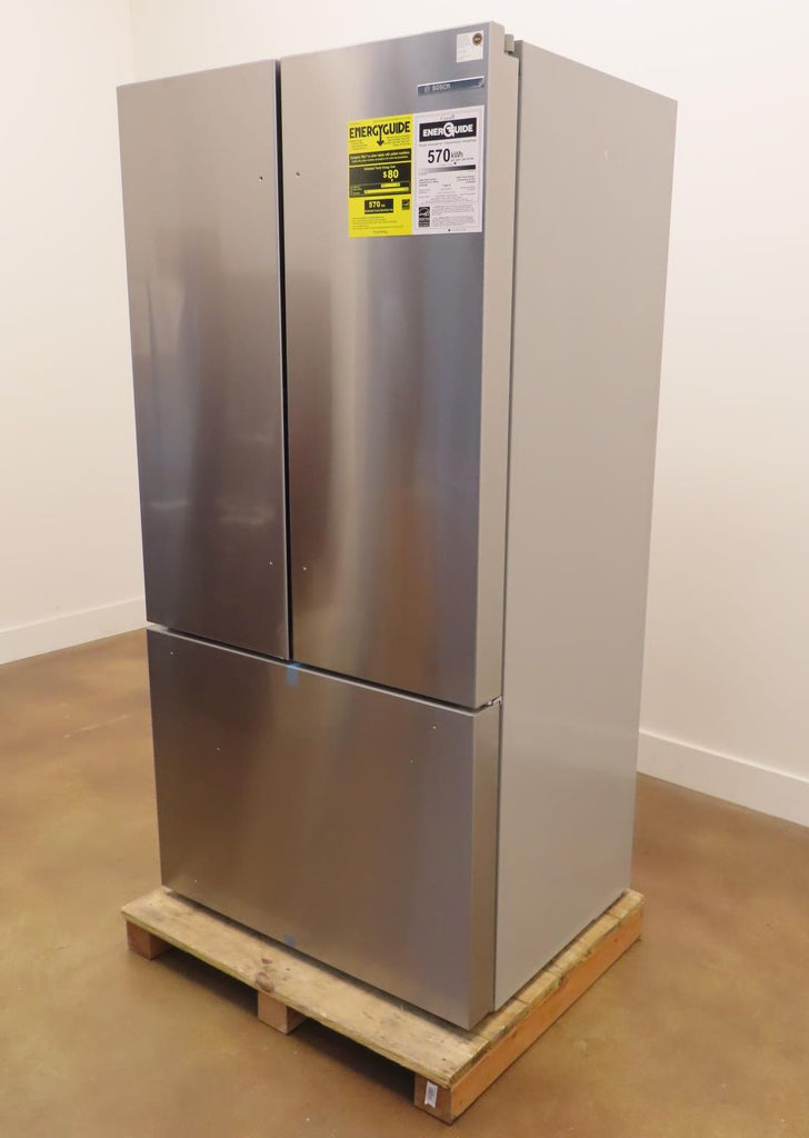 Bosch 800 Series B36CT80SNS 36 Inch Smart Counter Depth French Door Refrigerator