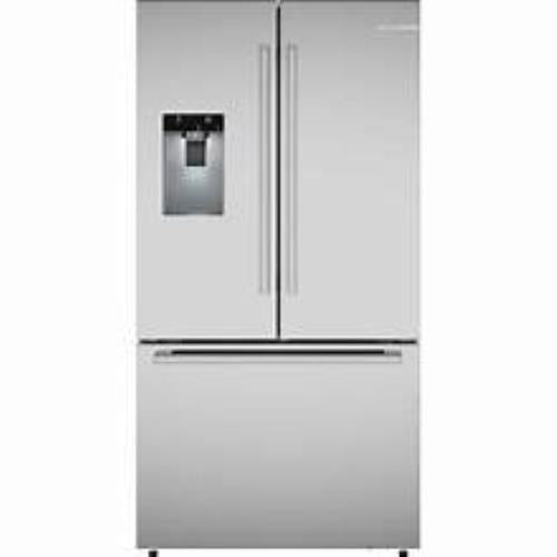 Bosch 500 Series B36FD52SNS 36" Freestanding French Door Smart Refrigerator