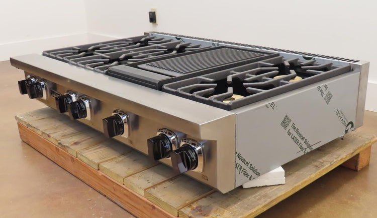 Viking 7 Series VRT7486GSSLP 48" Gas Rangetop With 6 Elevation™ Burners Pictures