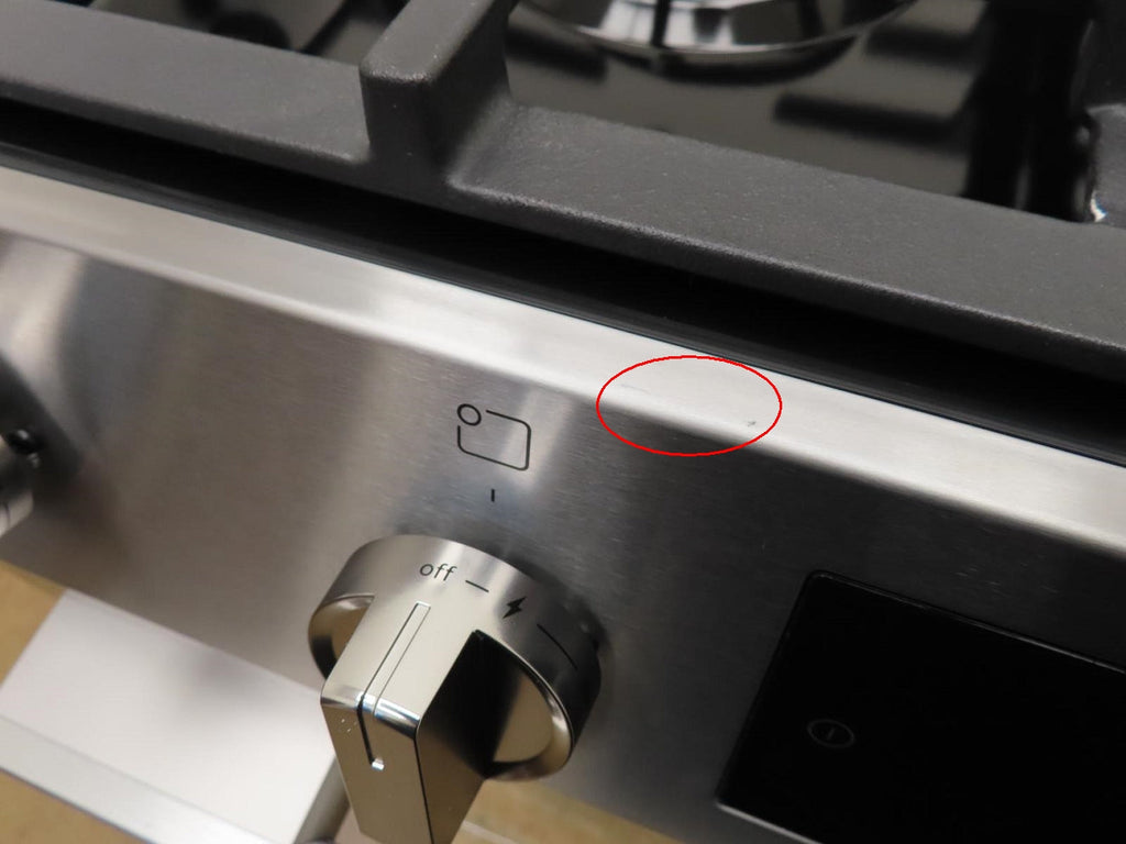 Bosch 100 Series HGF1050MUC 30 Inch Slide-In Stainless Steel Gas Range