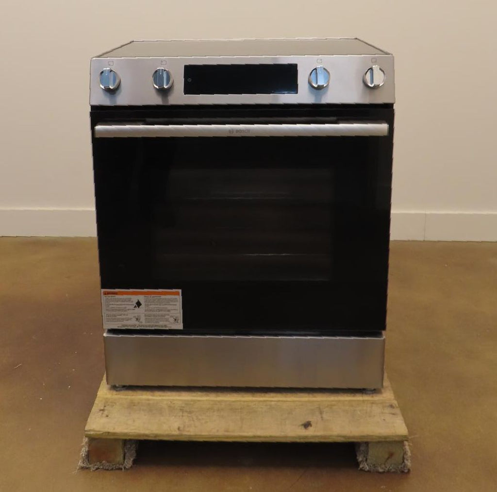 Bosch 100 Series HEF1050MU 30" Slide-In Electric Range with 5 Elements