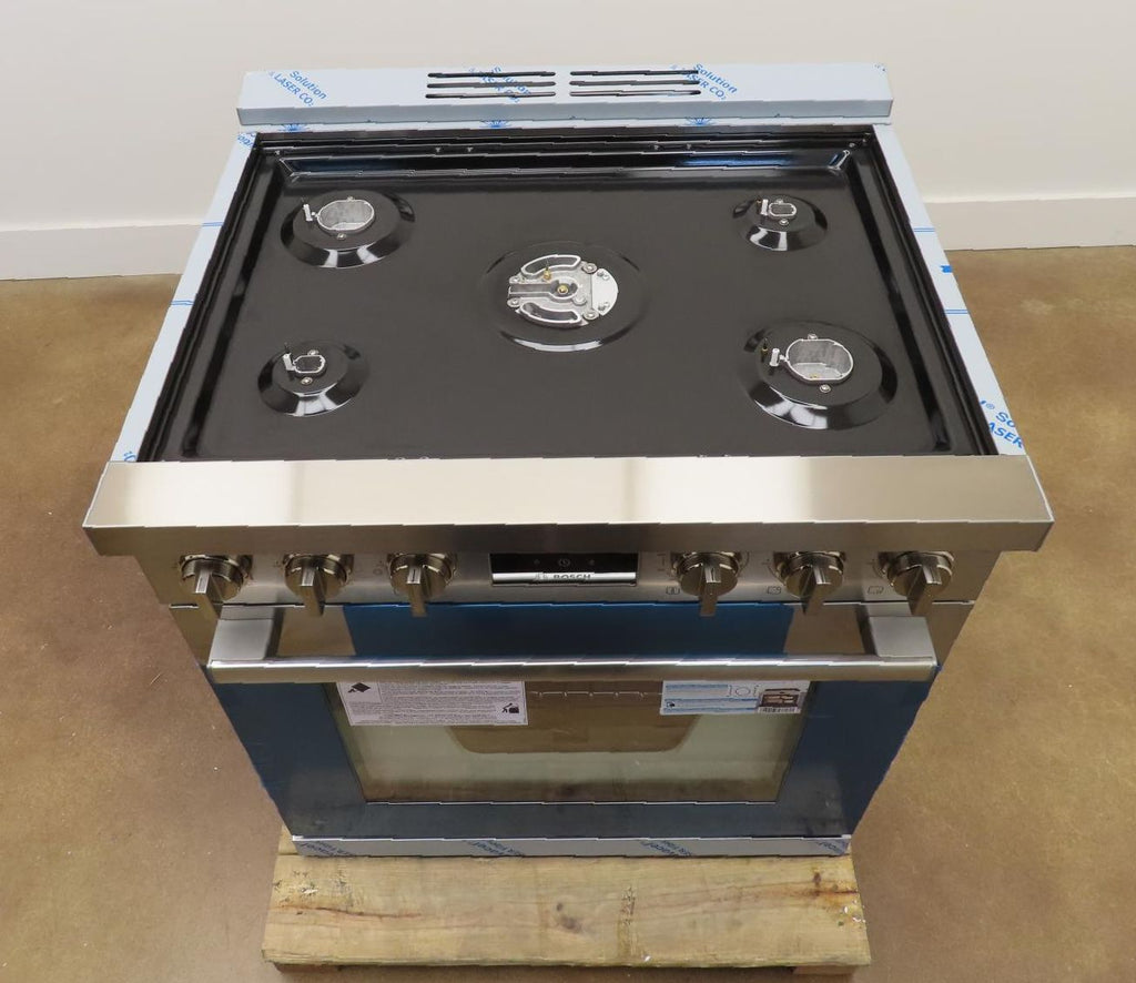 Bosch 800 Series HGS8055UC 30" Stainles Steel Freestanding Gas Range