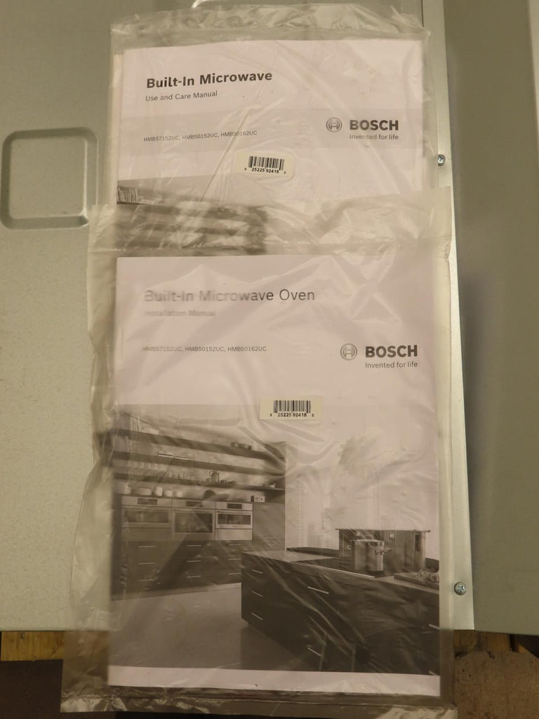 Bosch 500 Series HMB50152UC 30" Built-In Microwave Oven with Full Warranty
