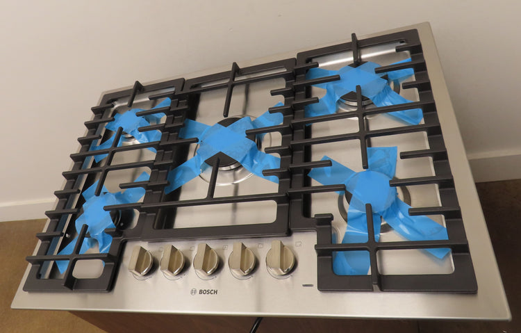 Bosch 500 Series NGM5059UC Red LED Light 5 Sealed Burners 30" Gas Cooktop